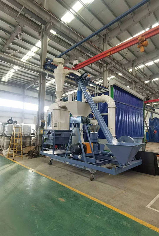 SZLH250 Feed Pellet Line workshop manufacturing